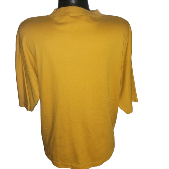 Vintage Jessica Yellow Womens Top - Picture 5 of 6